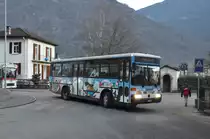 Serta, Giubiasco. Vetter 10SH (TI 226'688, ex AVG, Grindelwald) in Castione, Scuola Media. (8.1.2015)