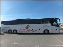 VDL Futura von Auto-Fischer/Meyering aus Deutschland im Stadthafen Sassnitz am 24.08.2013