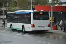 H-RH 791 (MAN Lion's City Ü) auf der Linie 300. Aufgenommen am 07.10.2014 Hannover ZOB.
