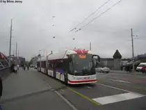 vbl Nr. 234 (Hess Lightram4 BGGT-N2D) am 27.10.2014 auf der Seebrücke