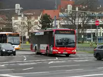 DB Rhein Neckar Bus Mercedes Benz Citaro C1 Facelift in Heidelberg am 10.01.15 