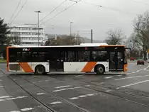 RNV Mercedes Benz Citaro C1 Facelift 8382 am 10.01.15 in Heidelberg auf der 33