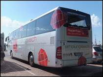 Mercedes Tourismo von Bacher-Reisen aus Österreich im Stadthafen Sassnitz am 25.08.2013