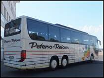 Setra 416 GT-HD von Peters-Reisen aus Deutschland im Stadthafen Sassnitz am 25.08.2013