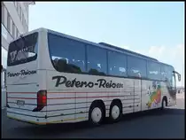 Setra 416 GT-HD von Peters-Reisen aus Deutschland im Stadthafen Sassnitz am 25.08.2013