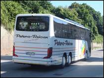 Setra 416 GT-HD von Peters-Reisen aus Deutschland im Stadthafen Sassnitz am 25.08.2013