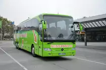 IZ-LR 1075 (Mercedes Benz O530) macht am 25.10.2014 Pause am ZOB in Berlin.
