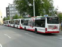 18.06.08,NEOPLAN der BOGESTRA Nr.0011 in Wattenscheid.Mit Werbung f�r das neue BOGESTRA-Servicepersonal.