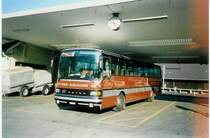 Aus dem Archiv: AFA Adelboden 9/BE 345'197 Setra Jahrgang 1990 am 19. M�rz 1990 Frutigen, Bahnhof
