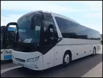 Neoplan Jetliner aus M�nchen zum Test bei der RPNV in Bergen am 27.08.2013