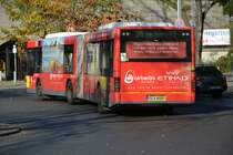 B-V 4019 unterwegs am 08.11.2014 auf der Linie 109. Aufgenommen wurde ein MAN, Berlin Zoologischer Garten.
