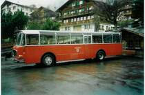 Aus dem Archiv: AFA Adelboden 14/BE 43'089 FBW/Gangloff Jahrgang 1964 am 23. April 1990 Adelboden, Autobahnhof
