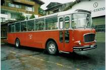 Aus dem Archiv: AFA Adelboden 14/BE 43'089 FBW/Gangloff Jahrgang 1964 am 23. April 1990 Adelboden, Autobahnhof