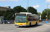 Ein Citaro II der BVG am 21.07.2014 am Berliner Hauptbahnhof.