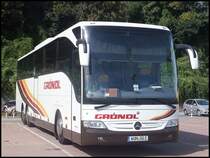 Mercedes Tourismo von Grndl aus Deutschland im Stadthafen Sassnitz am 29.08.2013