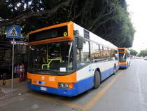 Italien / Stadtbus Palermo: BredaMenarinibus mit der Wagennummer 1686, aufgenommen im November 2014 am Hauptbahnhof von Palermo.