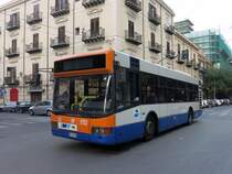 Italien / Stadtbus Palermo: BredaMenarinibus mit der Wagennummer 1752, aufgenommen im November 2014 in der Innenstadt von Palermo.