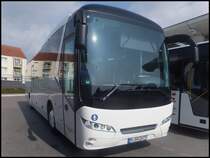 Neoplan Jetliner aus Mnchen zum Test bei der RPNV in Bergen am 30.08.2013