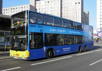 MAN Lions City DD Wg.3155 auf´m 100er am S+U Alex/Memhardstr., 14.2.15