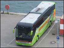 Setra 416 GT-HD von H�rmann Reisen aus Deutschland im Stadthafen Sassnitz am 31.08.2013