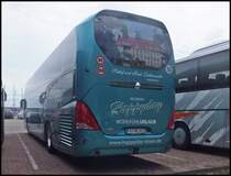 Neoplan Cityliner von Happyday aus Deutschland im Stadthafen Sassnitz am 01.09.2013