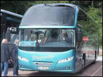 Neoplan Cityliner von Happyday aus Deutschland im Stadthafen Sassnitz am 01.09.2013