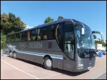 MAN Lion's Top Coach von RSVG-Reisen aus Deutschland im Stadthafen Sassnitz am 06.09.2013