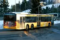 Ein Mercedes-Benz O 530 L Citaro Postauto auf dem Kurs 60.311 Seelisberg, Bahnhof - Stans, Länderpark an der Station Seelisberg, Bahnhof; 06.03.2015