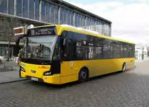 Ein neuer VDL Citea (Wg.2330) auf Linie 110 am S+U Zoo, 28.2.15