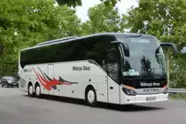 Setra S 517 HD von Nittorps Buss aus Schweden am 02.09.2014 in Deidesheim