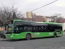 Mercedes-Benz Citaro LE MÜ #202 der ČSAD Slaný in Litoměřice. (07.12.2014)