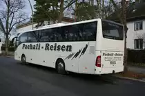 SAW-GP 33 steht am 17.01.2015 an der Flatowallee in Berlin. Aufgenommen wurde ein Mercedes Benz Tourismo.
