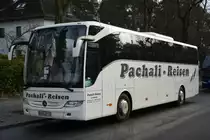 SAW-GP 33 steht am 17.01.2015 an der Flatowallee in Berlin. Aufgenommen wurde ein Mercedes Benz Tourismo.
