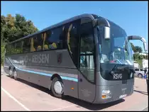 MAN Lion's Top Coach von RSVG-Reisen aus Deutschland im Stadthafen Sassnitz am 06.09.2013