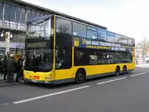 MAN Lions City DD Wg.3412 auf´m 200er am S+U Zoo, 28.2.15