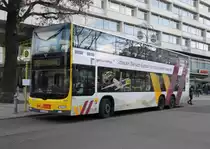 MAN Lions City DD Wg.3378 auf´m 245 am S+U Zoo, 28.2.15