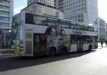 MAN Lions City DD Wg.3535 auf´m 200er am S+U Zoo, 28.2.15