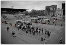 Katowice Busbahnhof am 4.5.2008