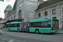 MAN Bus 785 auf der Linie 50 wartet an der Endstation am Bahnhof SBB. Die Aufnahme stammt vom 07.03.2015.