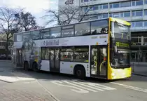 MAN Lions City DD Wg.3535 auf´m 200er am S+U Zoo, 28.2.15