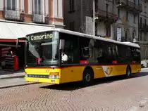 Postauto - Setra  TI 215324 unterwegs in Bellinzona am 27.02.2015