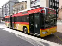 Postauto - Mercedes Citaro  TI 228016 in Bellinzona am 27.02.2015