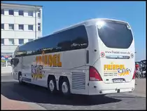 Neoplan Cityliner von Friedel Reisen aus Deutschland im Stadthafen Sassnitz am 07.09.2013