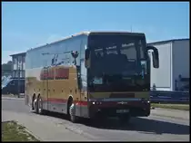 Van Hool T916 vom Reiseclub Cottbus aus Deutschland im Stadthafen Sassnitz am 07.09.2013