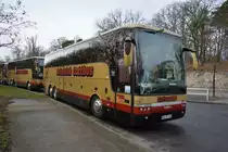 CB-RC 440 (VanHool T 916) steht am 17.01.2015 am S-Bahnhof Olympiastadion.
