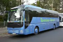 KM-SP 22 (MAN Lion's Coach) steht am 17.01.2015 an der Flatowallee in Berlin.
