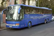 AZE-MW 107 (Setra S 319 UL) steht am 17.01.2015 an der Flatowallee in Berlin.
