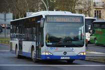 P-AV 422 ist am 17.01.2015 unterwegs für die Grüne Woche in Berlin. Aufgenommen wurde ein Mercedes Benz Citaro Facelift der HVG.
