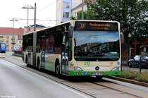 Wagen 594 (Citaro II G) der VBBr an der Sankt-Annenstraße. 01.07.2014