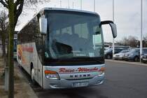 BZ-BO 416 (Setra S 416 GT-HD) steht am Olympischen Platz in Berlin. Aufgenommen am 17.01.2015
